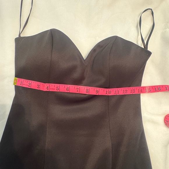 Classic Strapless Black Mermaid Gown - Picture 11 of 11